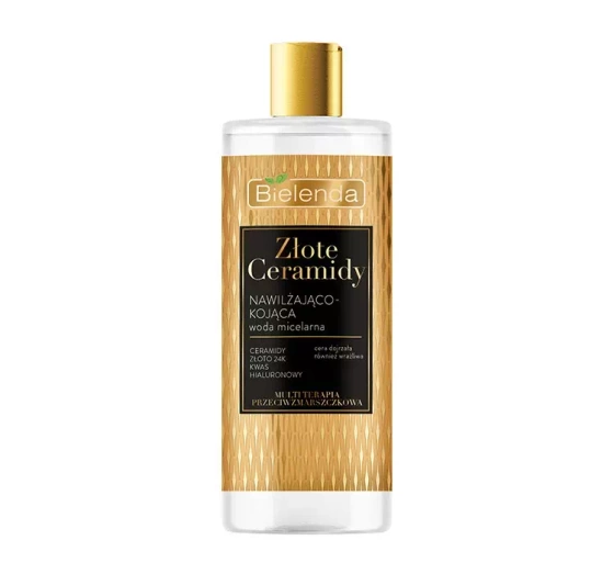 Bielenda Złote Ceramidy nawilżająco-kojąca woda micelarna 500 ml