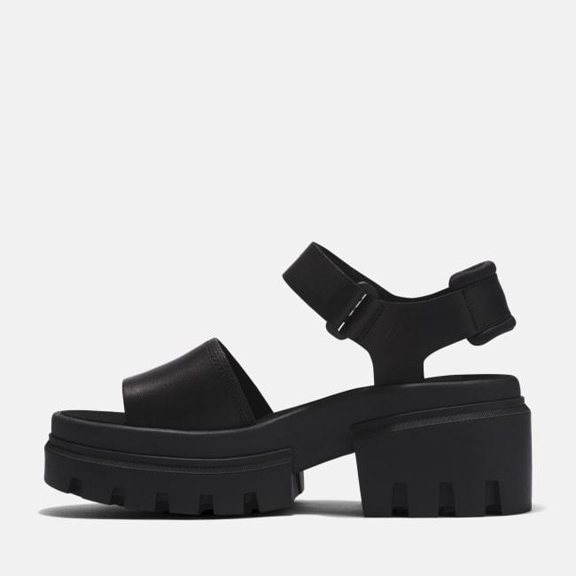 Sandalo a Doppia Fascia Everleigh da Donna in                colore nero