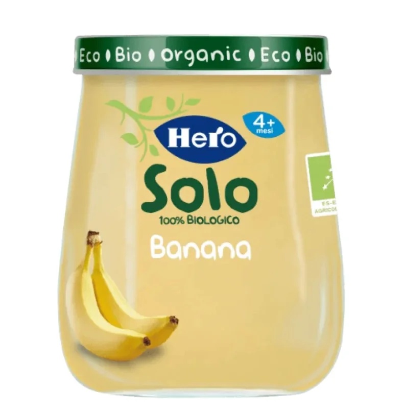 HERO SOLO Hero Solo 100% Bio-Bananenpüree 120g