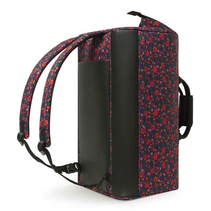 Borsa da viaggio - CABAIA - Borsa da viaggio Adventurer All Over - Nero/Rosso - 40L - Idrorepellente
