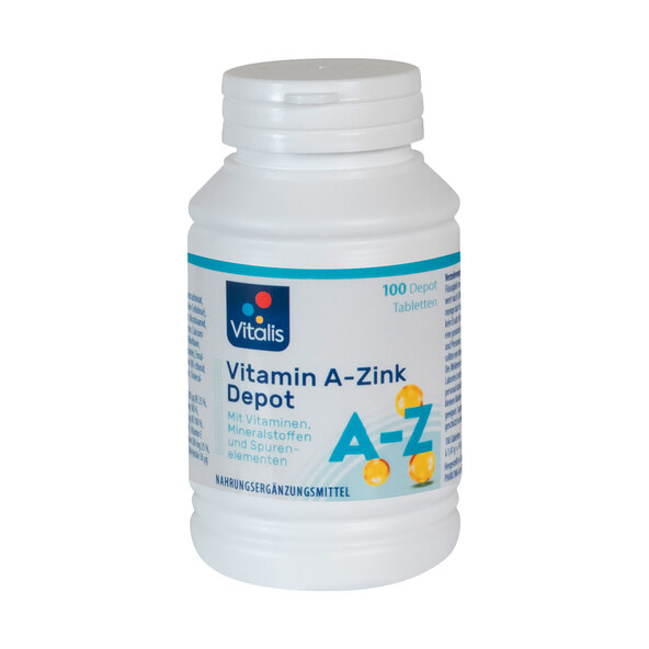 Vitamin C und Vitamin A-Z Depottabletten im Bundle