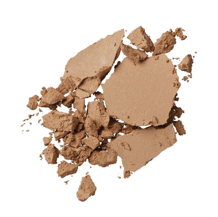 Svilenkasto brončani kompaktni puder Natural Veil Luksuzne podloge za šminku