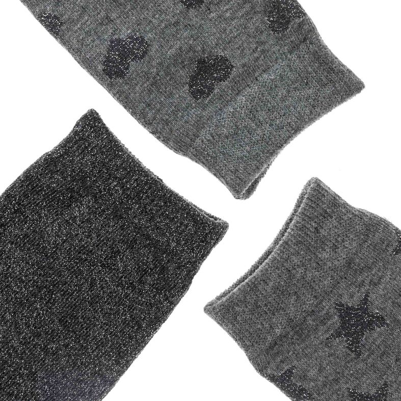 Chaussettes et collants Femme Gris