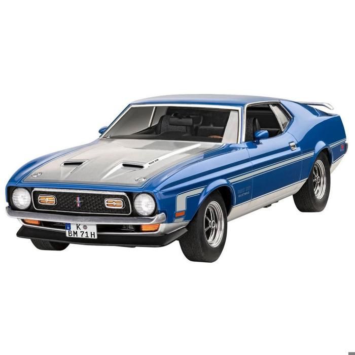 Model car - Revell - 71 Mustang Boss 351 - White - Adult - 15 years