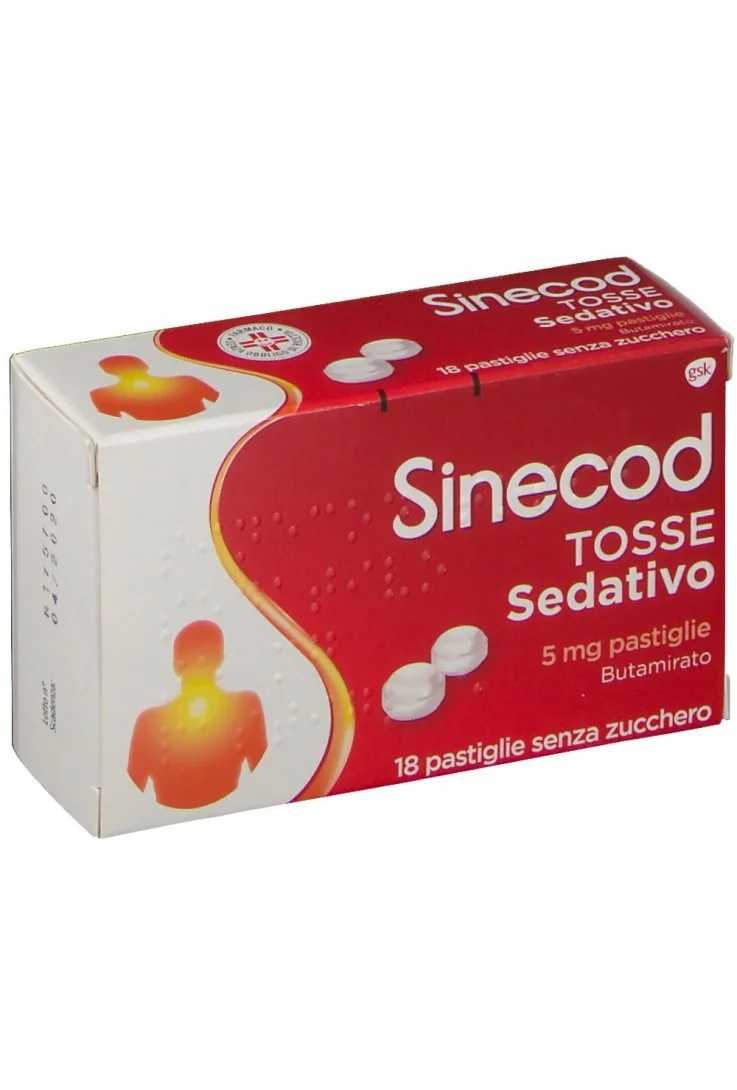 Sinecod hoestkalmeringsmiddel 5 mg 18 tabletten