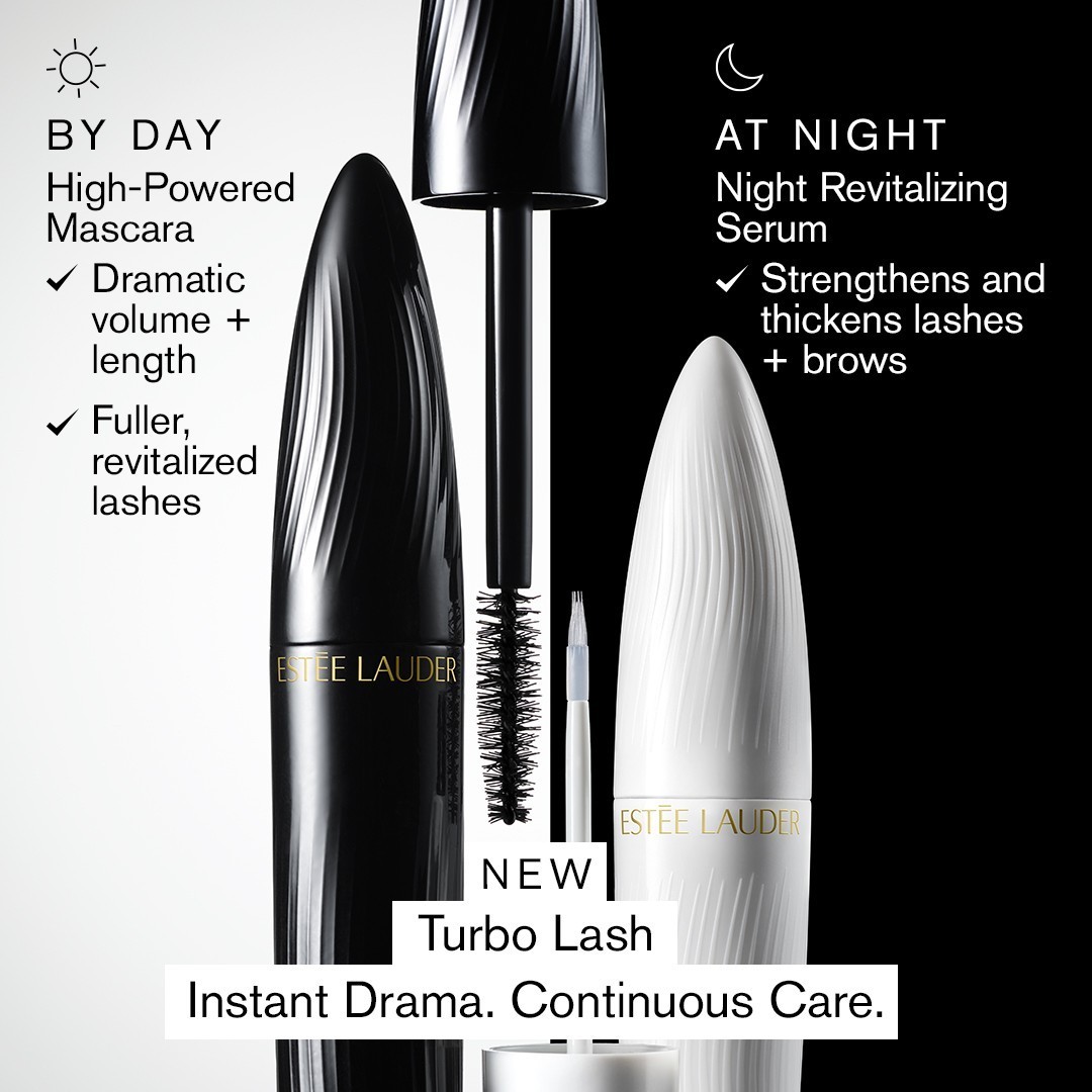 Estée Lauder Hair Serum Turbo Night atjaunojošs serums skropstām un uzacīm – 6 ml