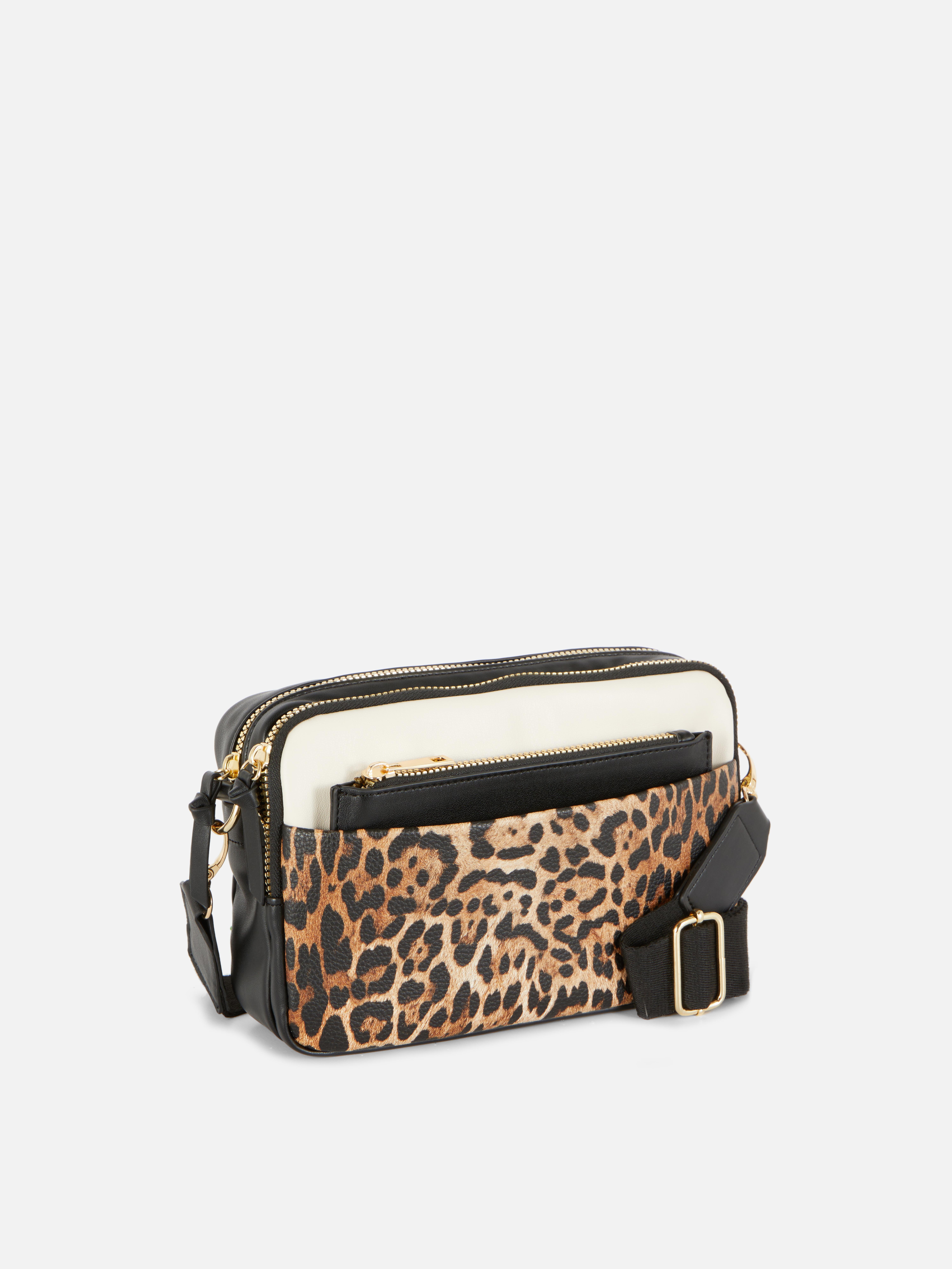 Geantă foto din piele ecologică cu fermoar dublu. Această geantă foto elegantă, purtabilă în stil crossbody, confecționată din piele ecologică de crocodil, este uimitoare.