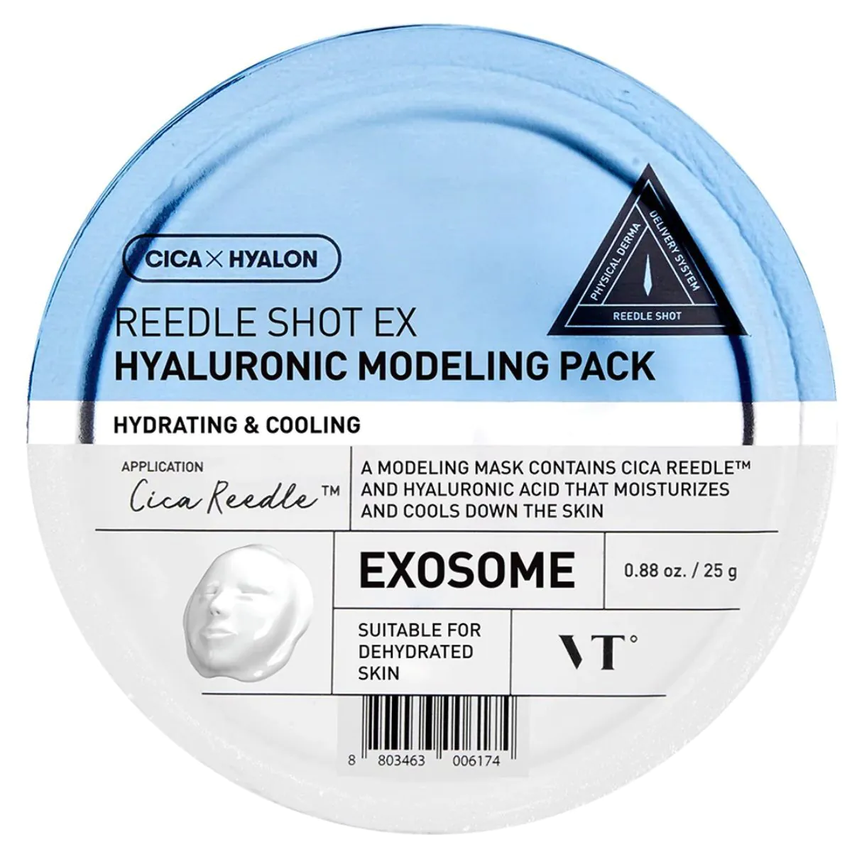 VT Cosmetics Reedle Shot EX Hyaluronic Modeling Pack Maska do twarzy