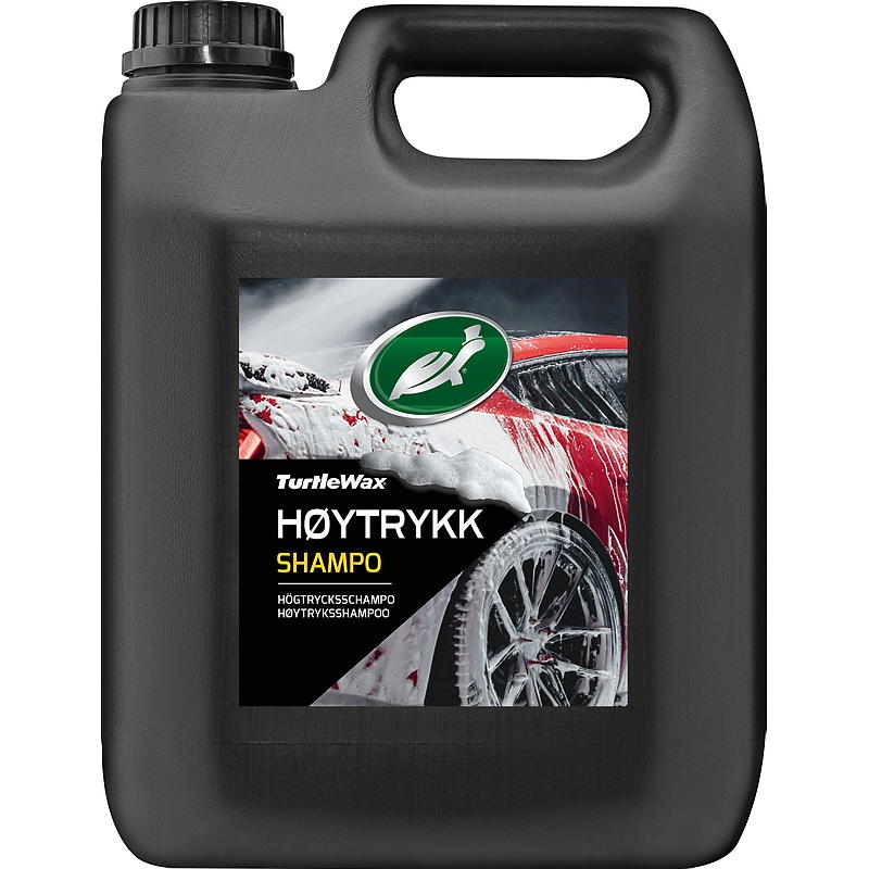 Turtle högtrycksschampo 4 l, sköldpaddsvax
