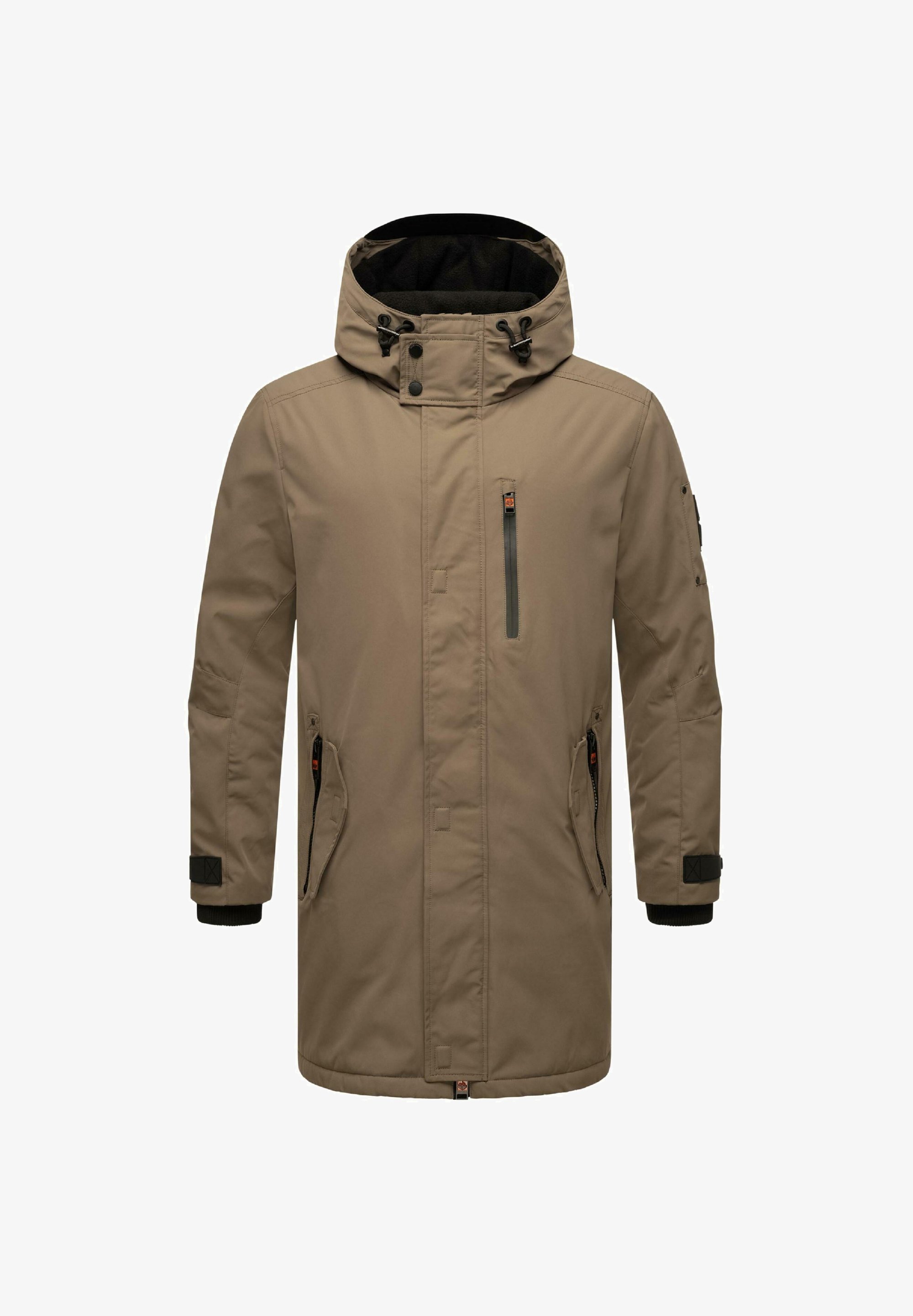STONE HARBOUR LANZOO - Parka - steenbruin