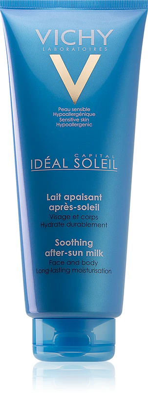 Loção pós-sol calmante Vichy Capital Soleil Idéal Soleil para pele sensível