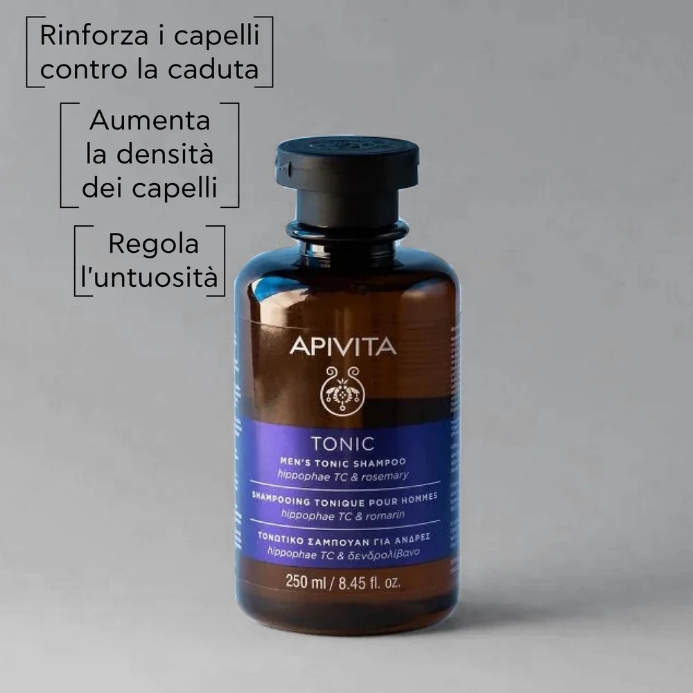 APIVITA Apivita Tonic Sh Men A/Elk 250ml