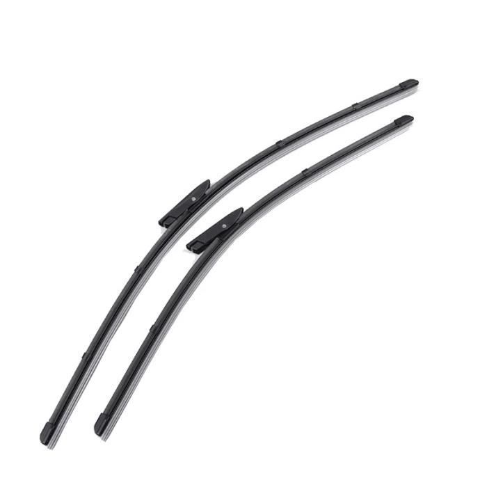 Set of 3 front and rear wiper blades for Dacia Renault Sandero II 2015 2016 2017 2018 2019