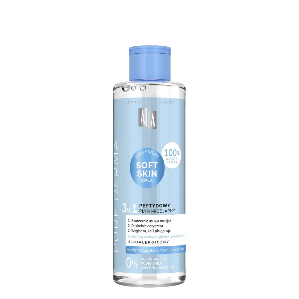 AA Pure Derma Peptyd - Peptydowy płyn micelarny 200ml