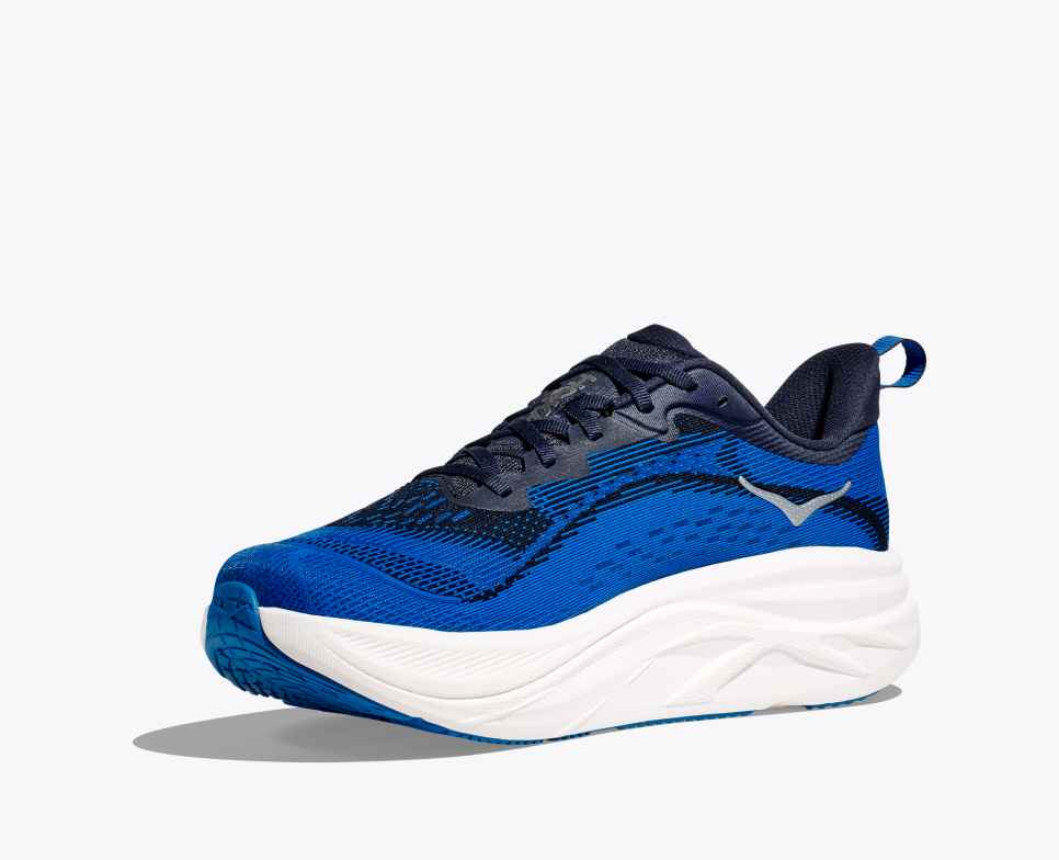 HOKA Skyflow Varsity Azul Marino / Azul Cobalto Eléctrico