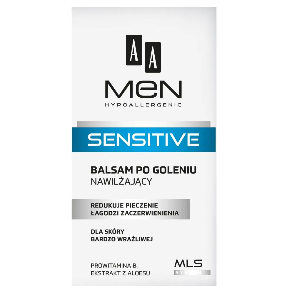 Aa Men Sensitive Balsam po goleniu Nawilżajacy Skóra Bardzo Wrażliwa