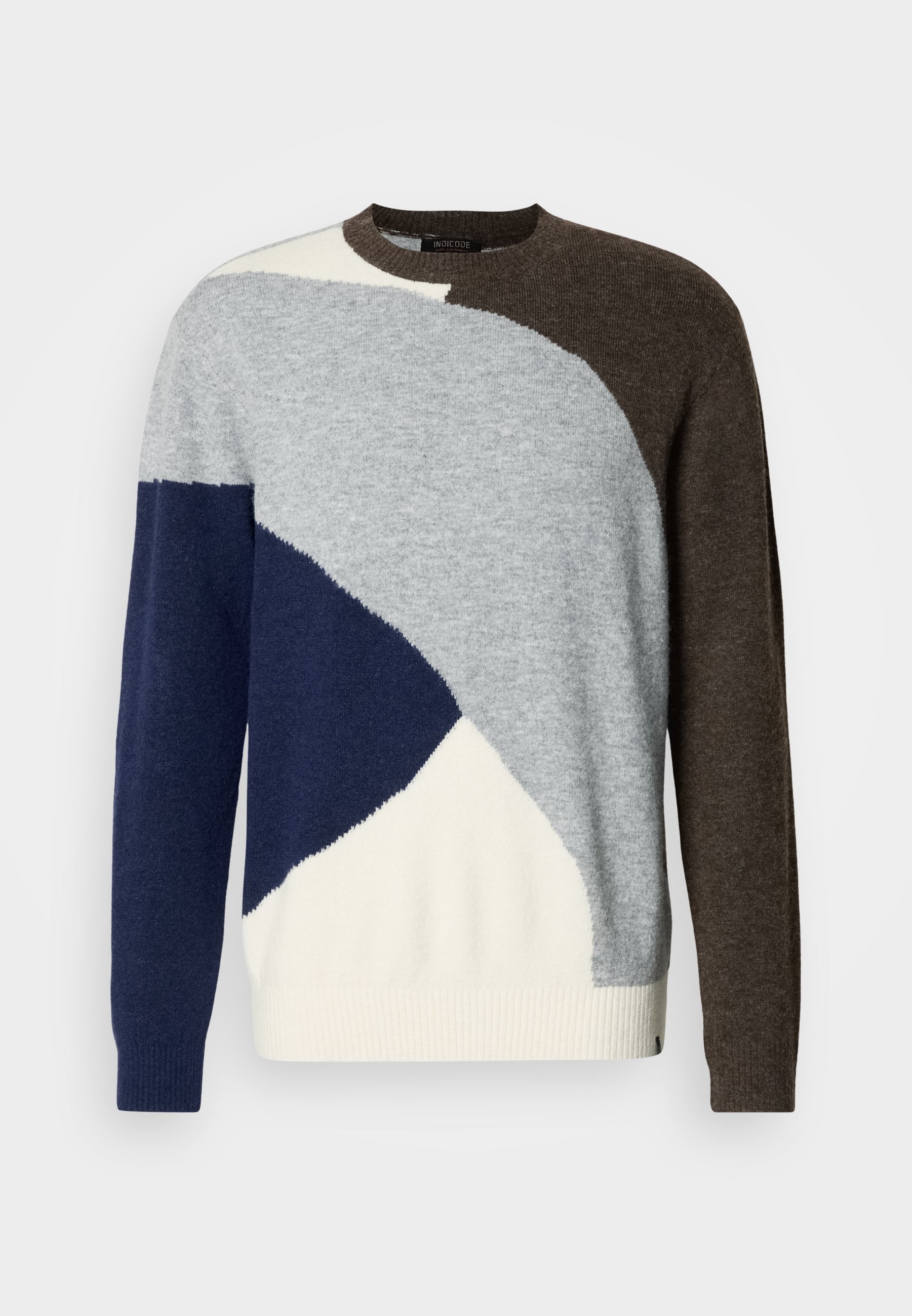 Pull INDICODE JEANS - marron foncé