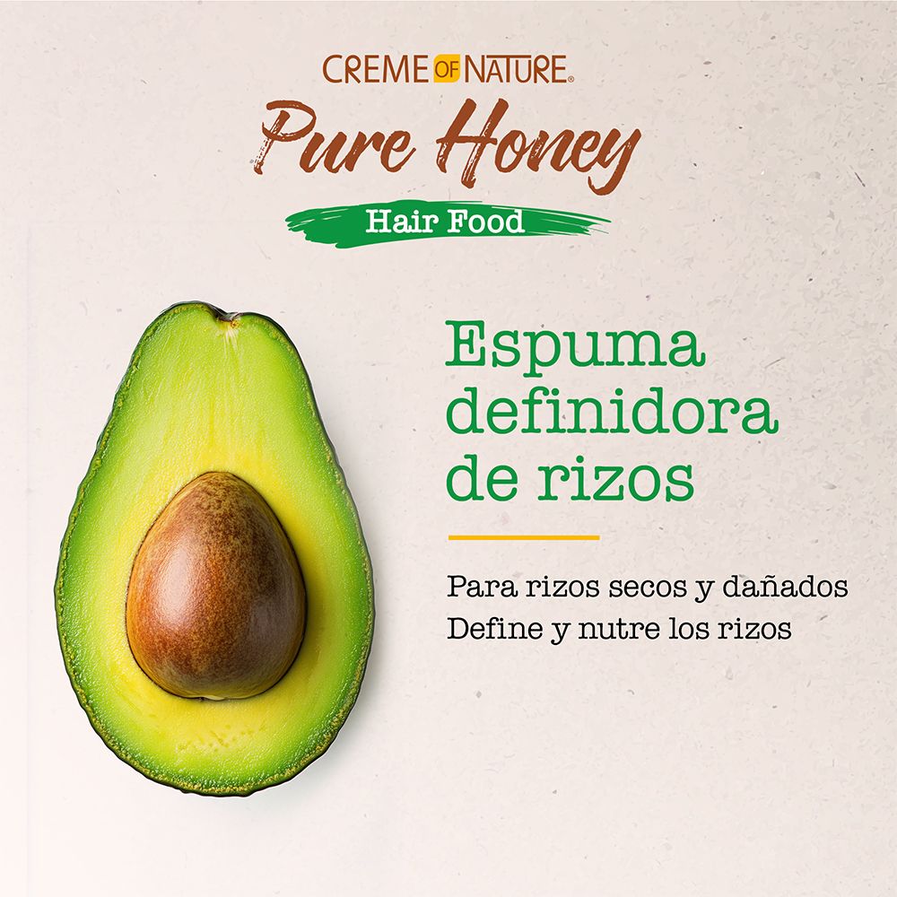 Pena za oblikovanje las Pure Honey Smoothing & Frizz Control Pene za lase