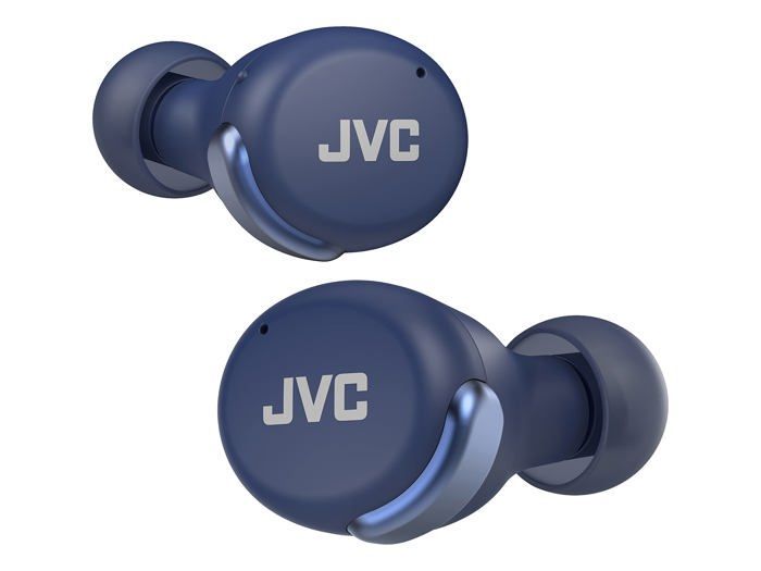 JVC HA-Z330T-A — Auriculares intrauditivos inalámbricos Bluetooth 5.2 con cancelación activa de ruido y micrófono, color azul