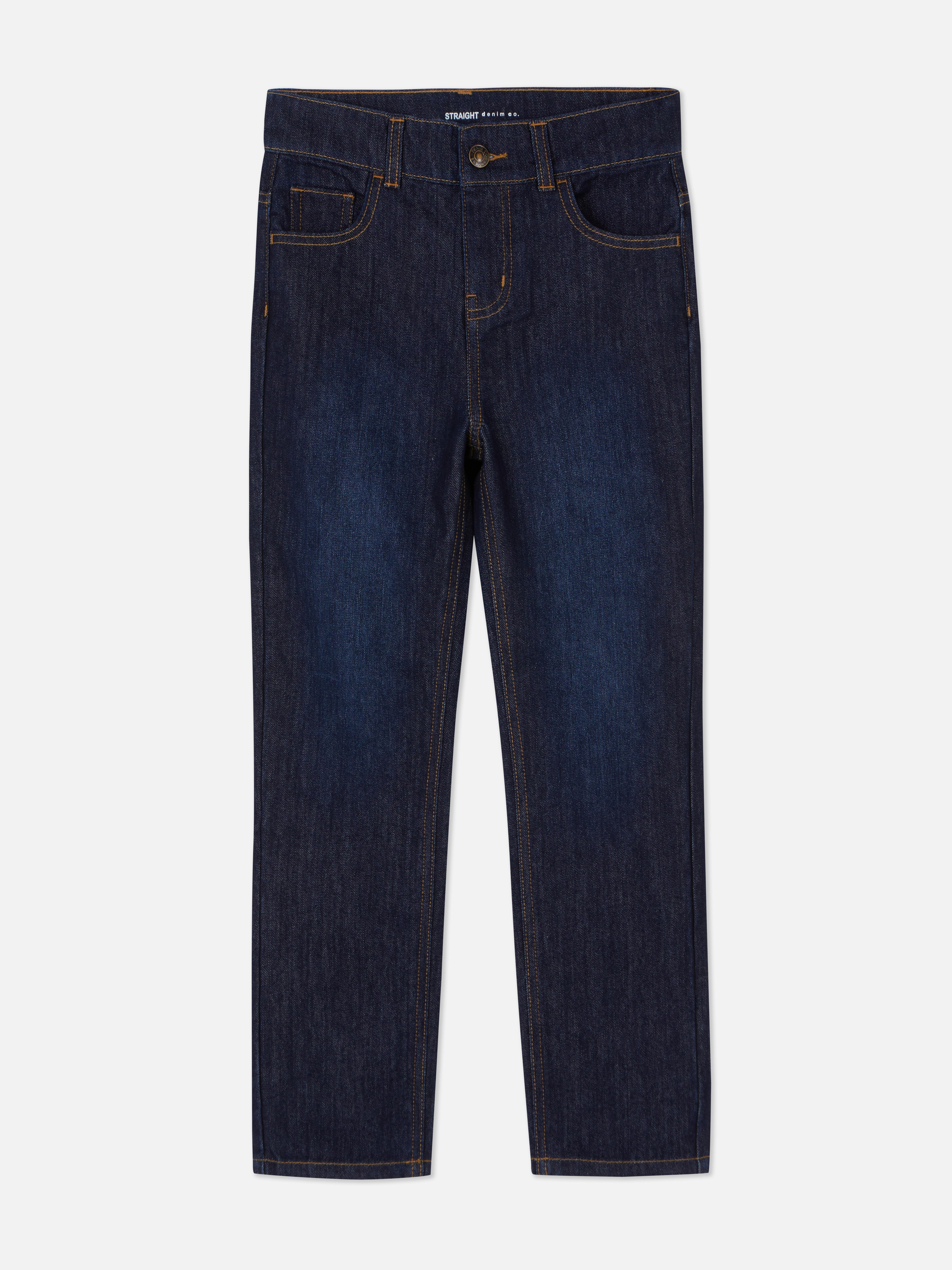 Spijkerbroek met rechte pijpen Deze coole jeans wordt de beste modevriend van je mini-me