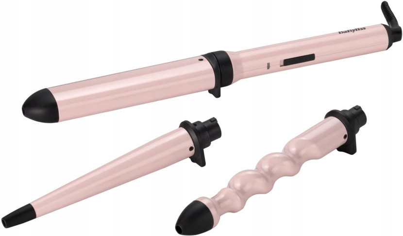 Lokówka Babyliss Curl&Wave Trio MS750E 3 Końcówki Nagrzew do 210°C Rękawica