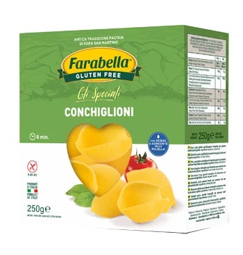 FARABELLA Farabella Glutenvrije pasta Conchiglioni 250g