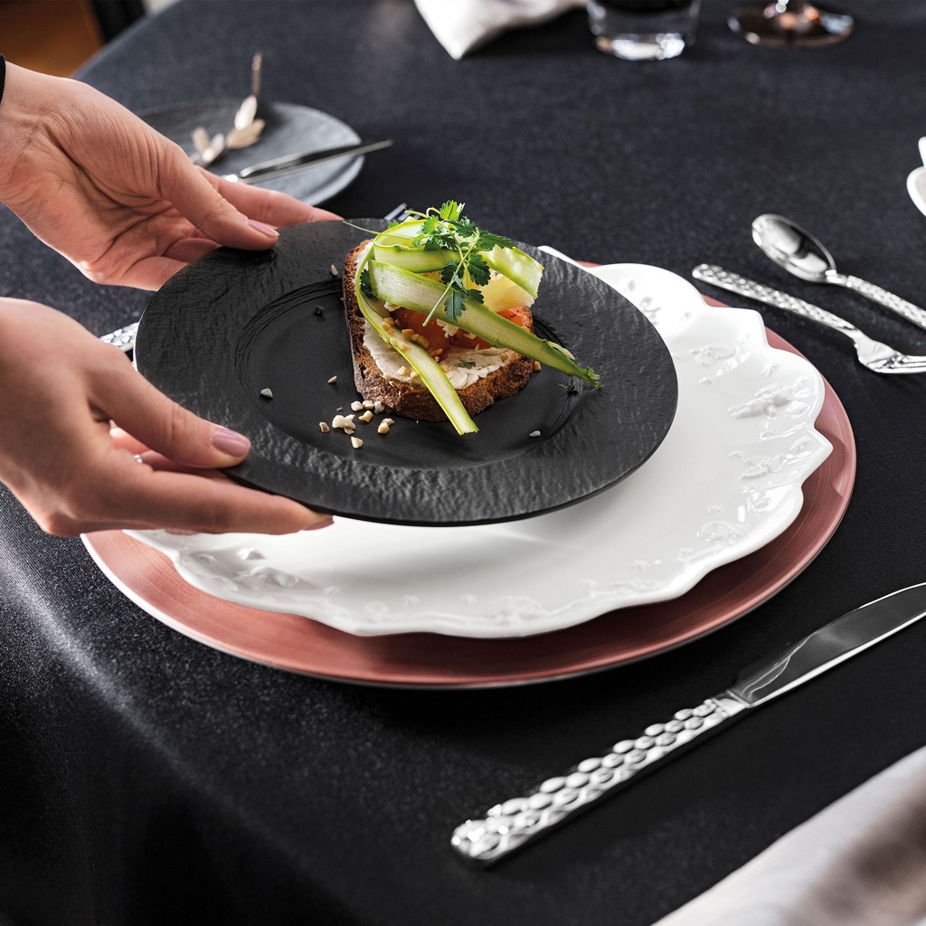 Snídaňový talíř Villeroy & Boch „Manufaktur Rock“ – 1 kus