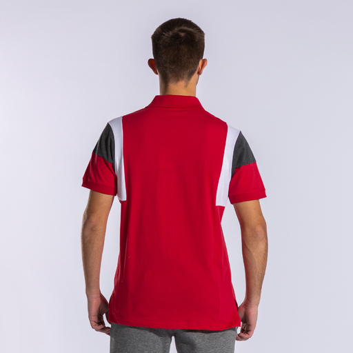 Polo Manga Corta Joma Confort Iii Rojo