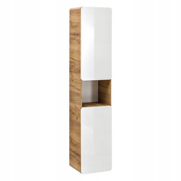 Wysoki słupek łazienkowy ARUBA WHITE 800