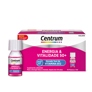 Centrum Energia ja elinvoima Ravintolisä 50 mg 15 pulloa 15 pulloa