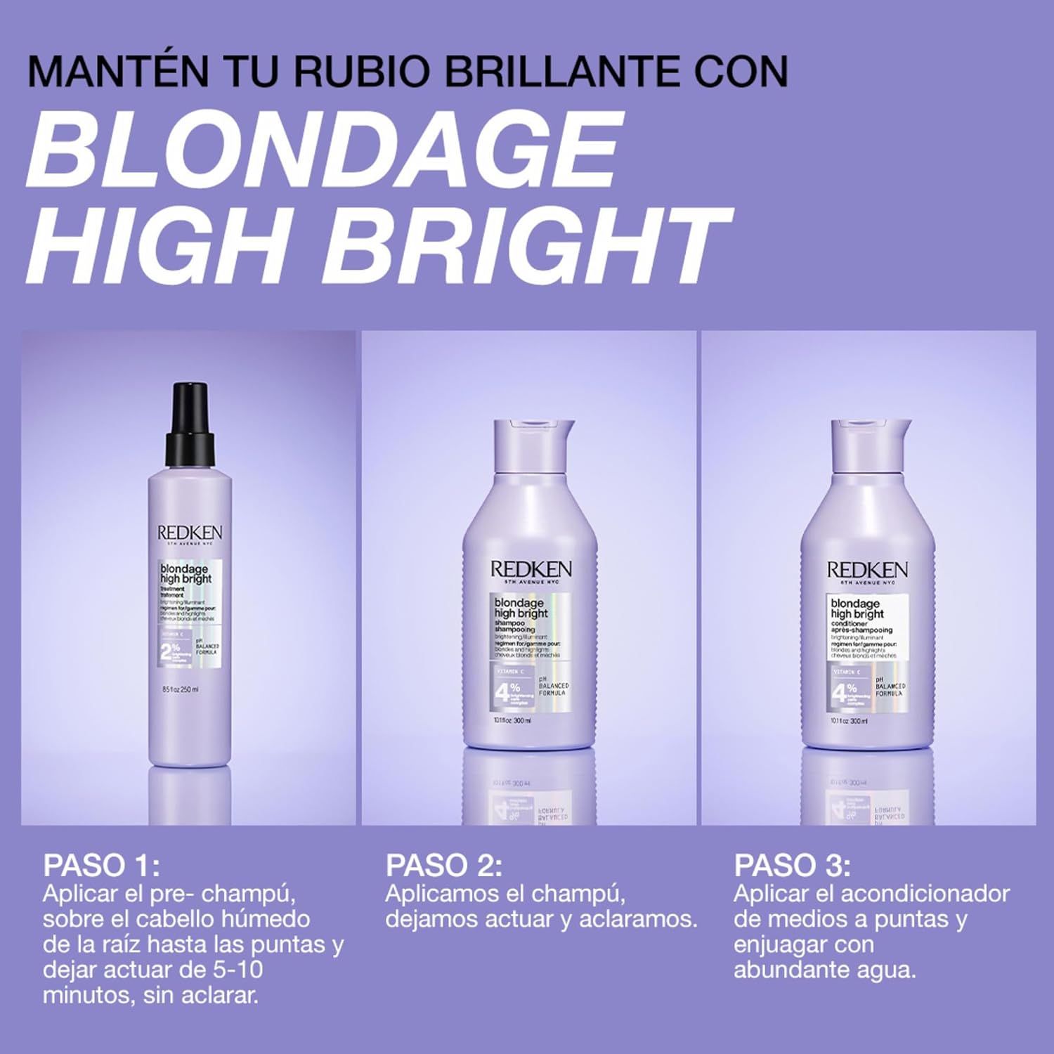 Blondage High Bright balzam za blond lase Profesionalni balzami