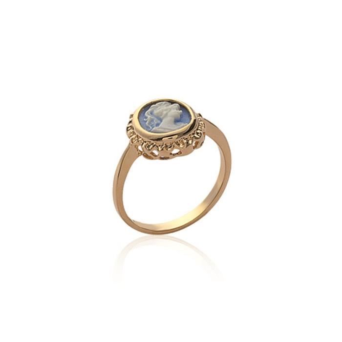 imitation cameo ring plated in 750/000 