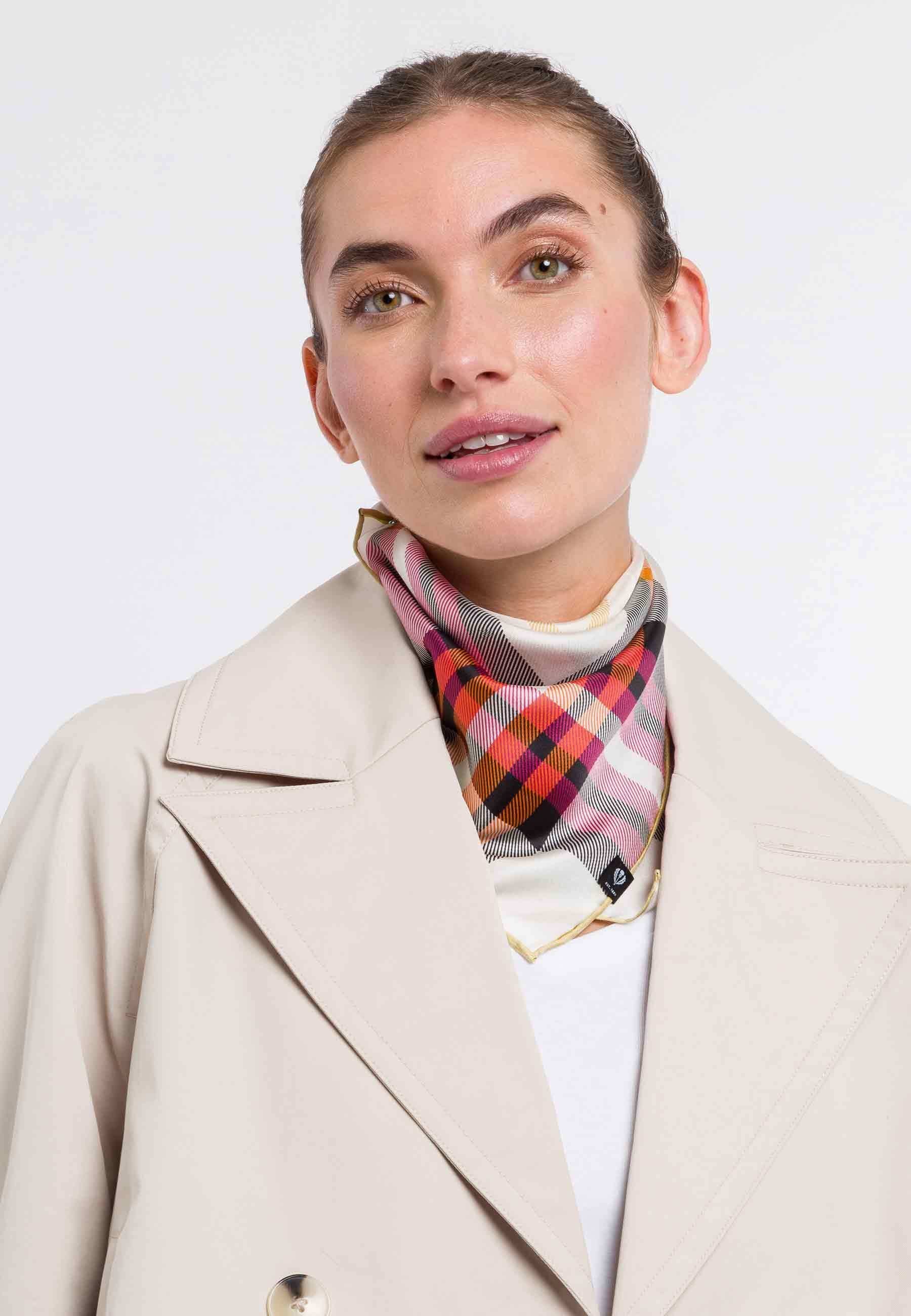 FRAAS PLAID KARO NICKI - Foulard - eerlijk wit