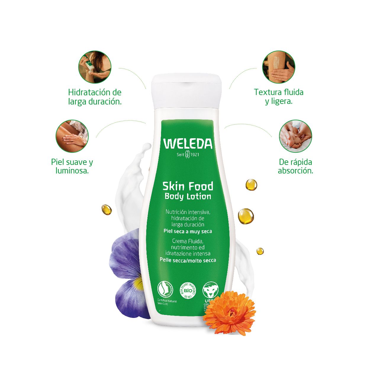 Skin Food Intensive Nutrition ķermeņa pieniņš Aptiekas ķermeņa pieniņš
