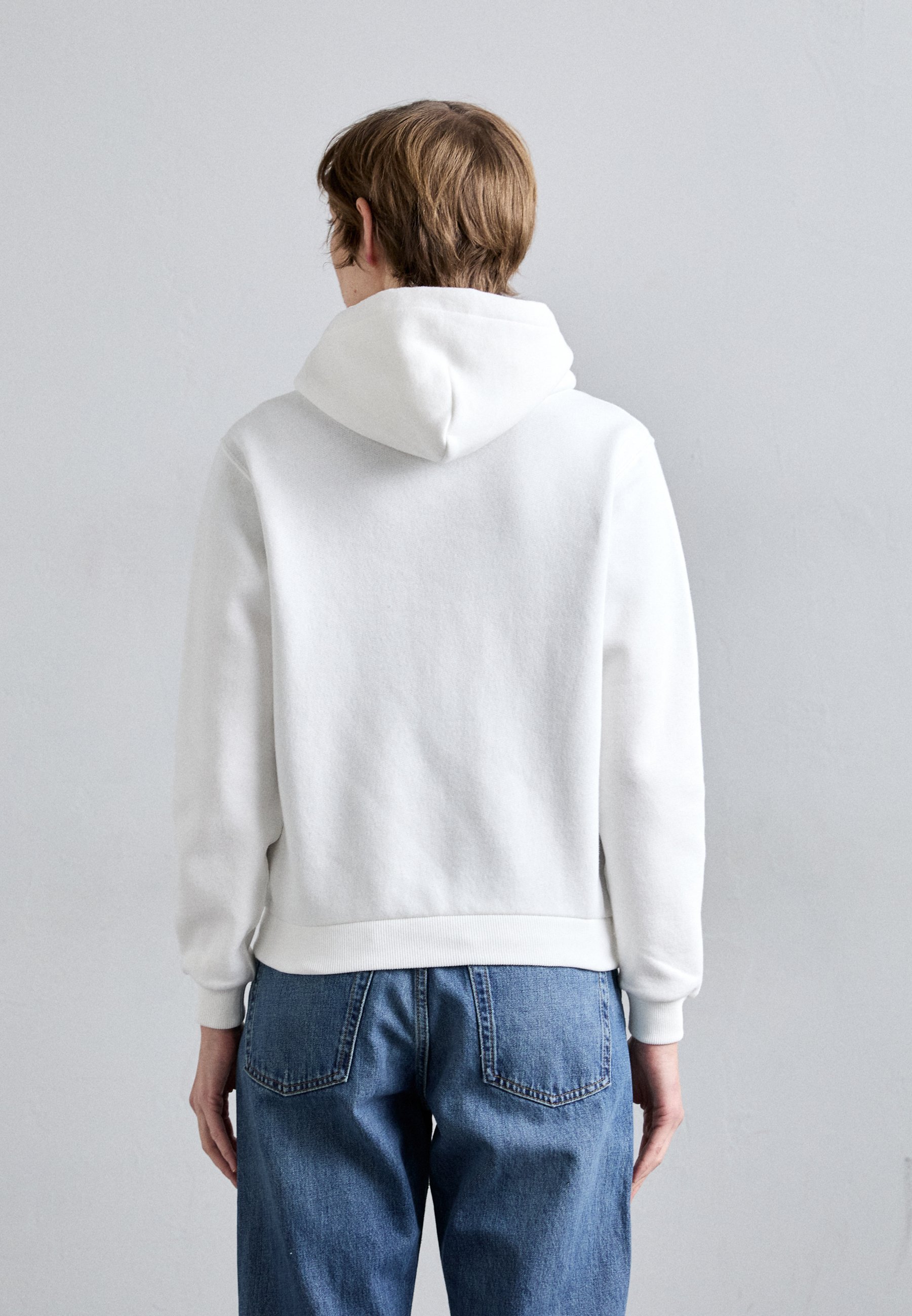 Polo Ralph Lauren hoodie met volledige ritssluiting - Sweatshirt met ritssluiting - wit