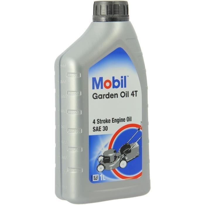 MOBIL Huile-Additif Garden Oil 4T - Synthetique / SAE 30 / 1L