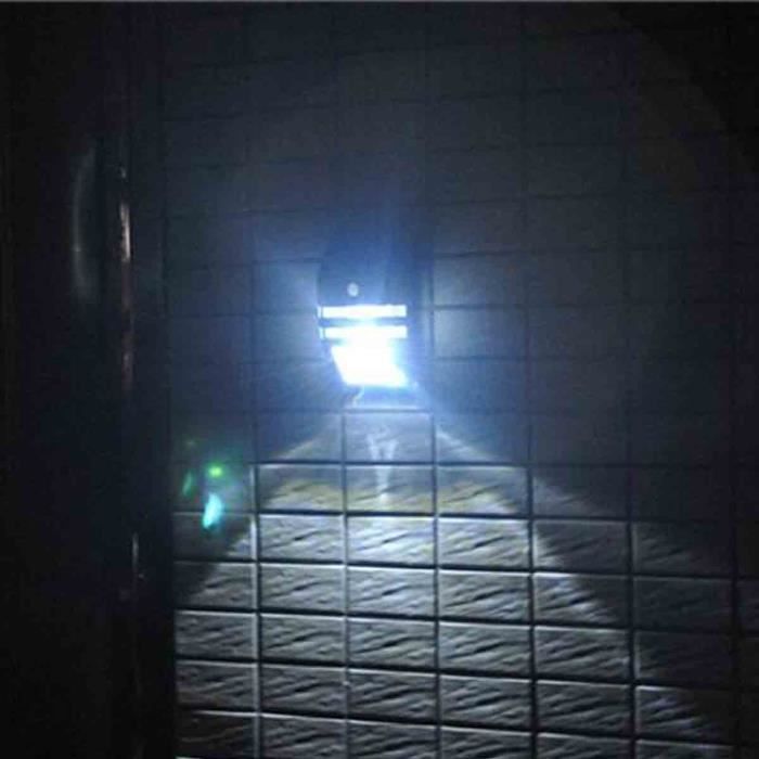 STOEX® [Solar LED Wall Light] 6 Pack Outdoor Solar Lights with Automatic Motion Detectors, Powered by Solar Energy