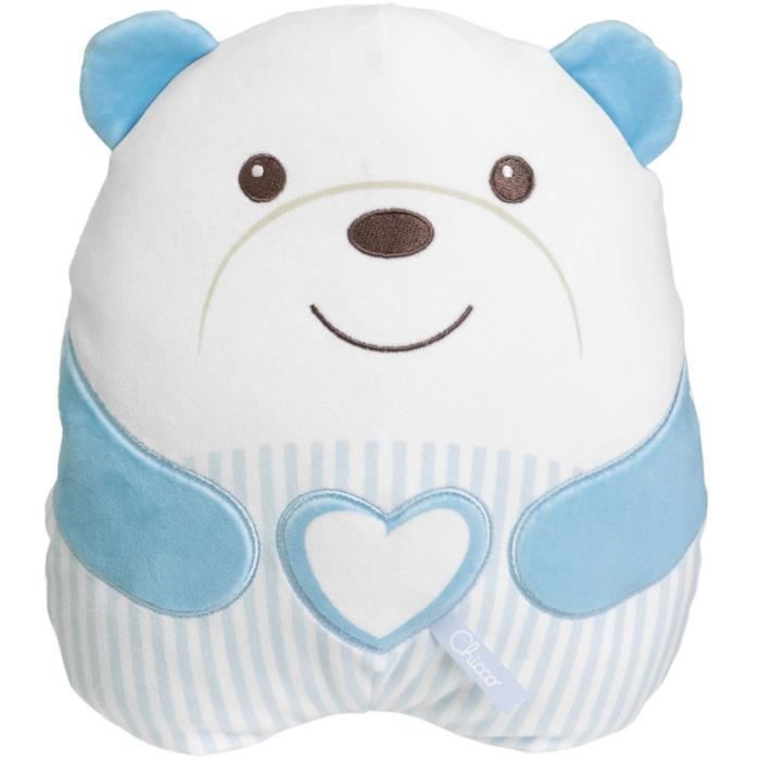 Osito de peluche suave - CHICCO - Azul - Desde el nacimiento