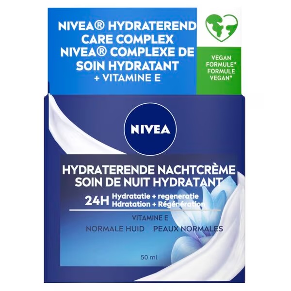NIVEA drėkinamasis naktinis kremas<br>50ml - normaliai ir mišriai odai
