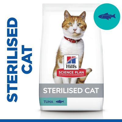 Atum esterilizado para adultos da Hill's Science Plan