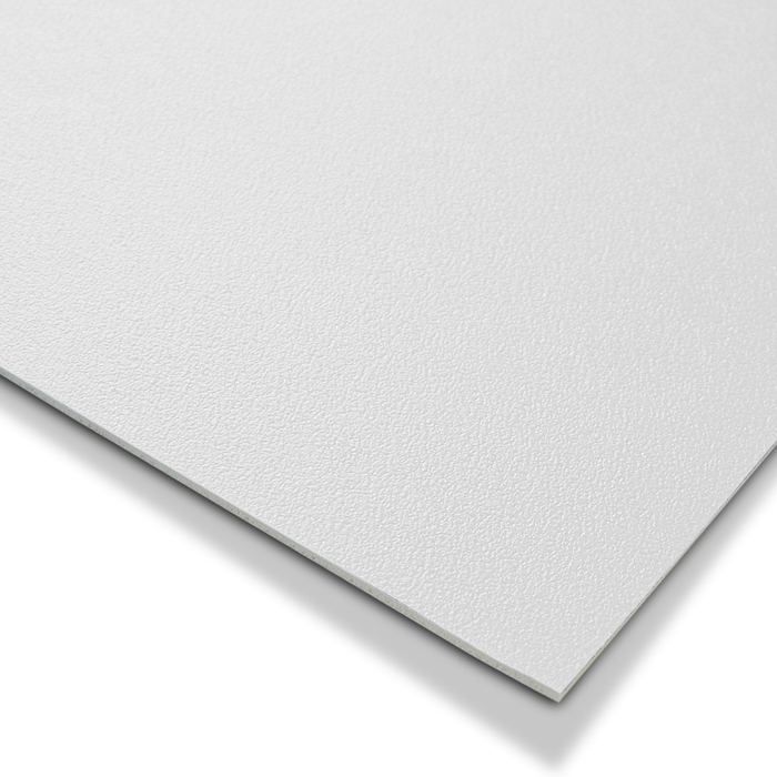 Suelo vinílico blanco Expotop de 100 x 100 cm
