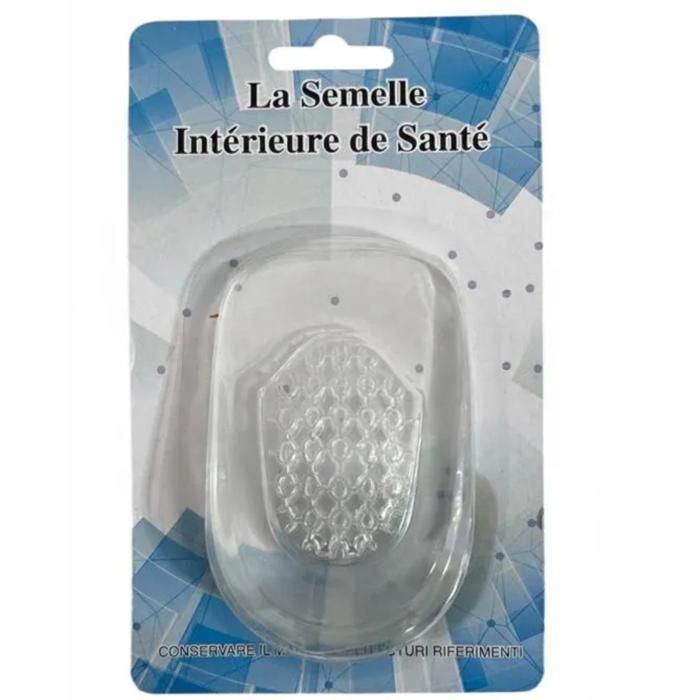 Cobye- Paire de Talonnettes 1,5 cm - Semelles de Rehaussement- Silicone -  Soulagement Tendinite et douleur- Confort Homme et Femme