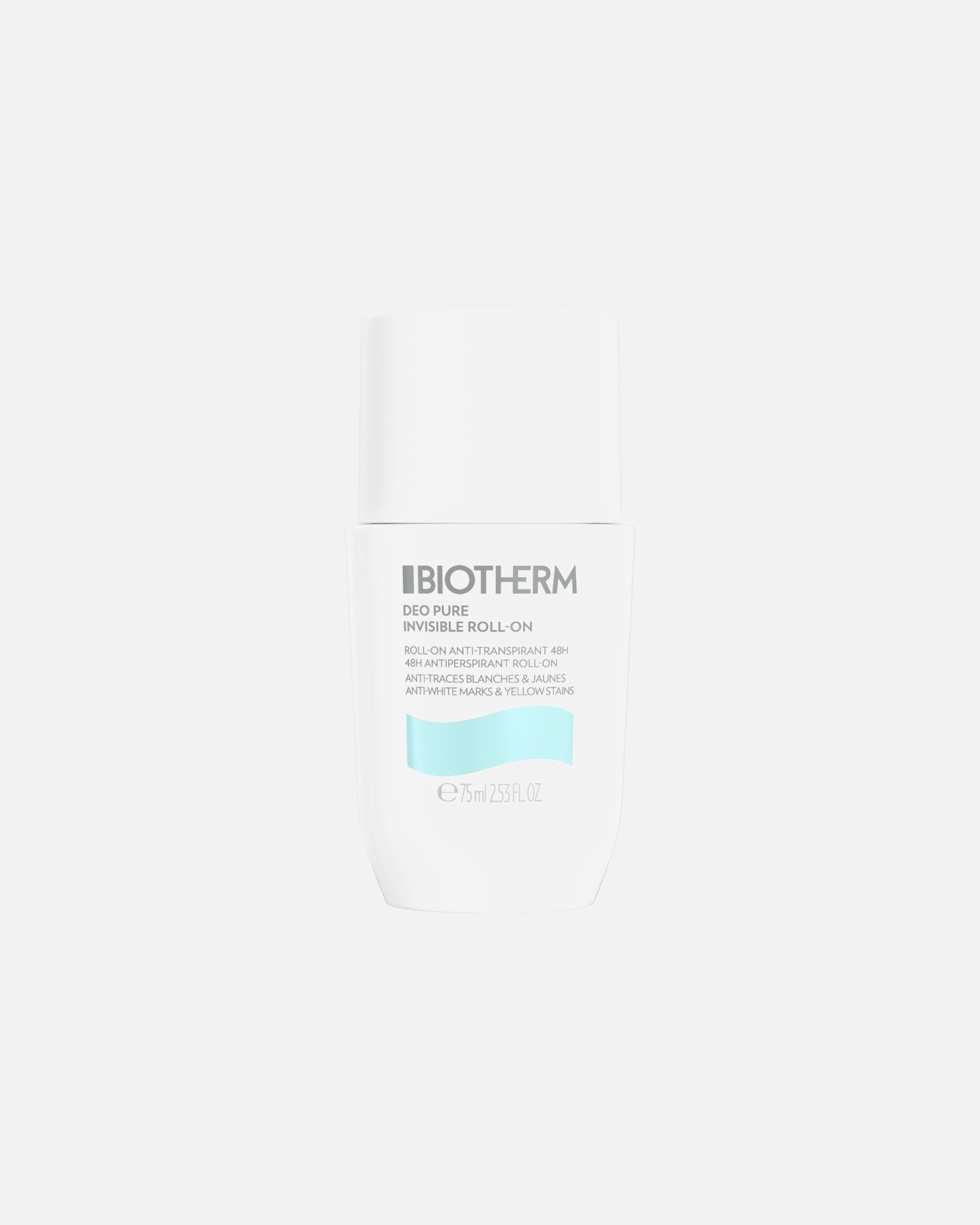 Desodorante Biotherm Pure Invisible Roll-on 48H - 75 ml
