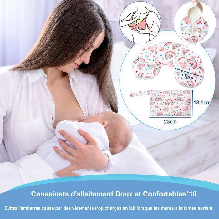 Cuscino per la gravidanza e l'allattamento BYONDSELF®, ideale per dormire e allattare, con fodera in velluto sfoderabile e lavabile.