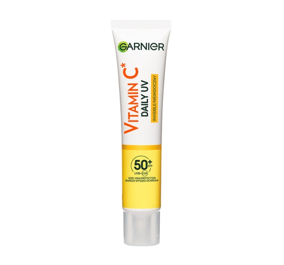 Garnier Vitamin C Daily UV rozświetlający fluid do twarzy SPF50  Invisible 40 ml