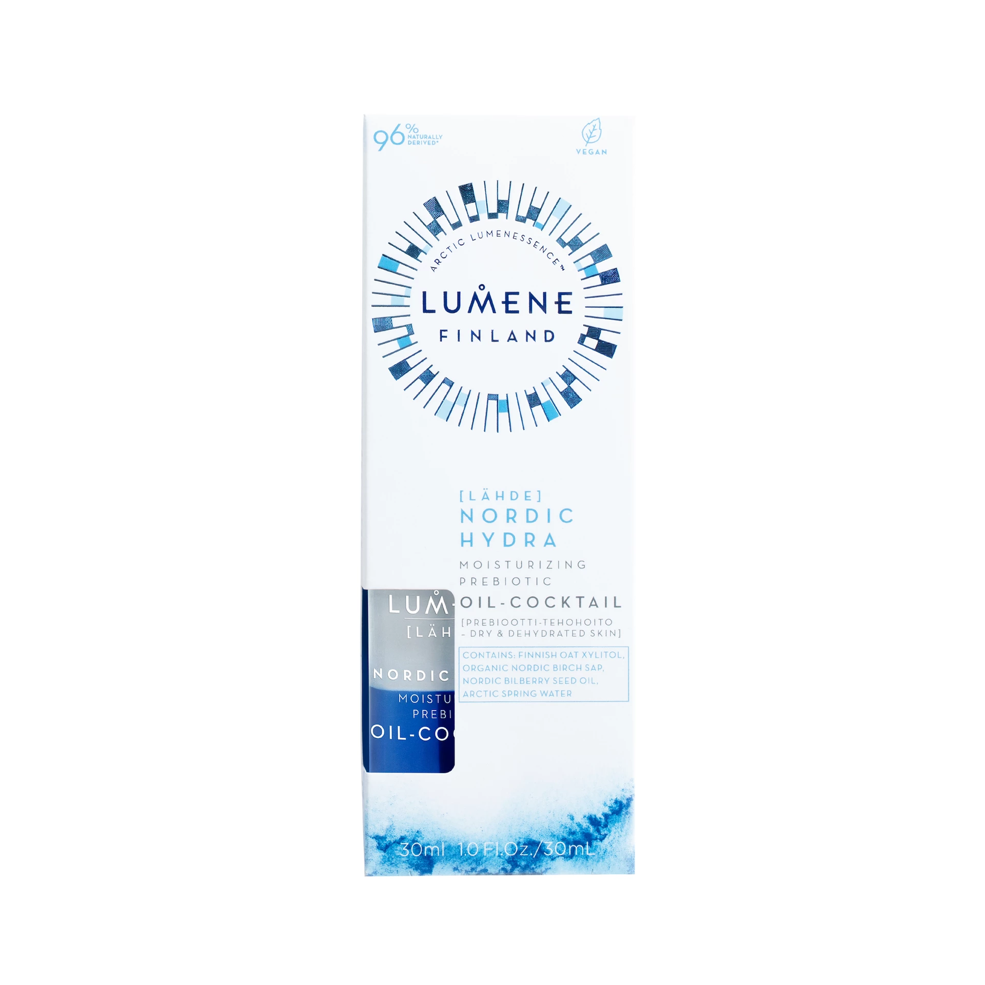 Ulei hidratant prebiotic Nordic Hydra - Cocktail 30 ml - Lumene