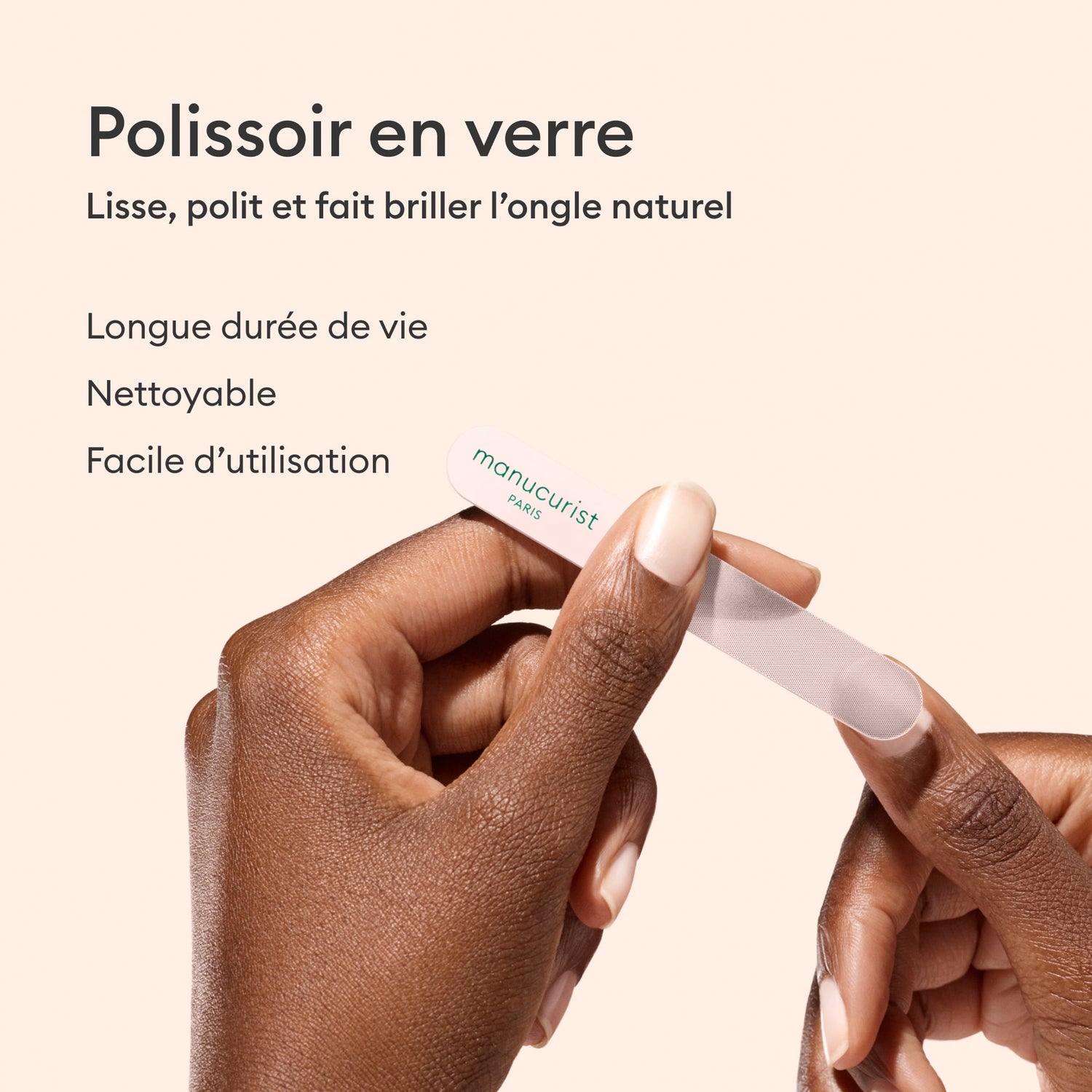 Polissoir en verre
