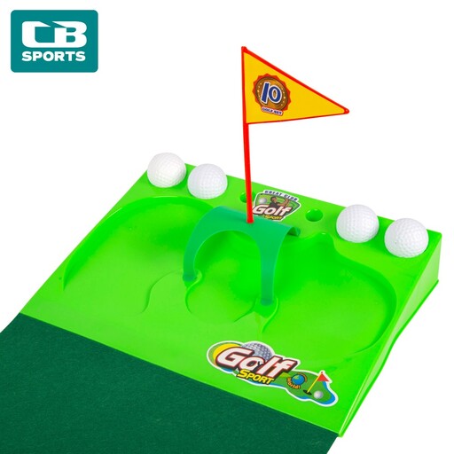 Minigolfset met 2 clubs en 4 ballen van CB Sports