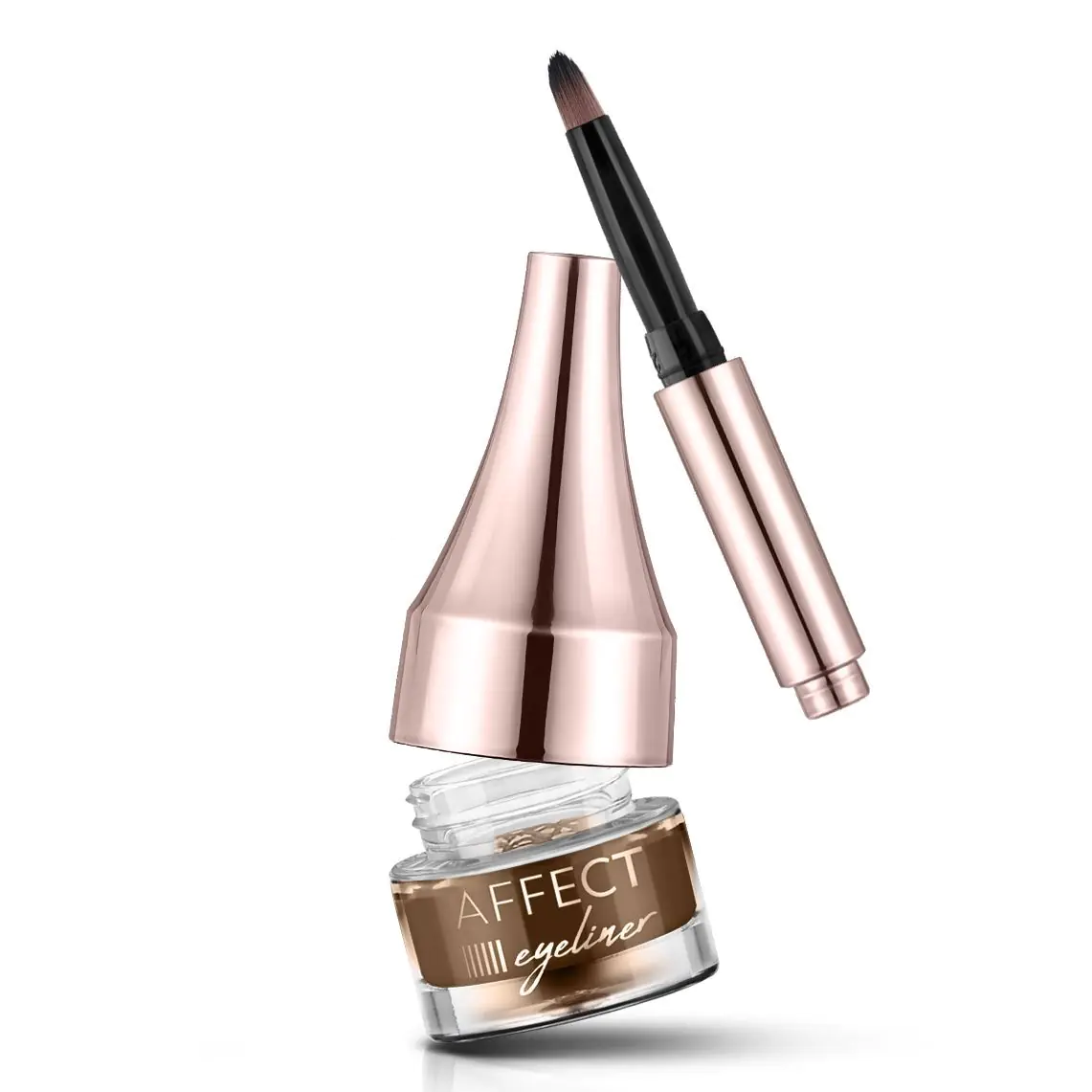 Affect Simple Lines Eyeliner w żelu, Chocolate