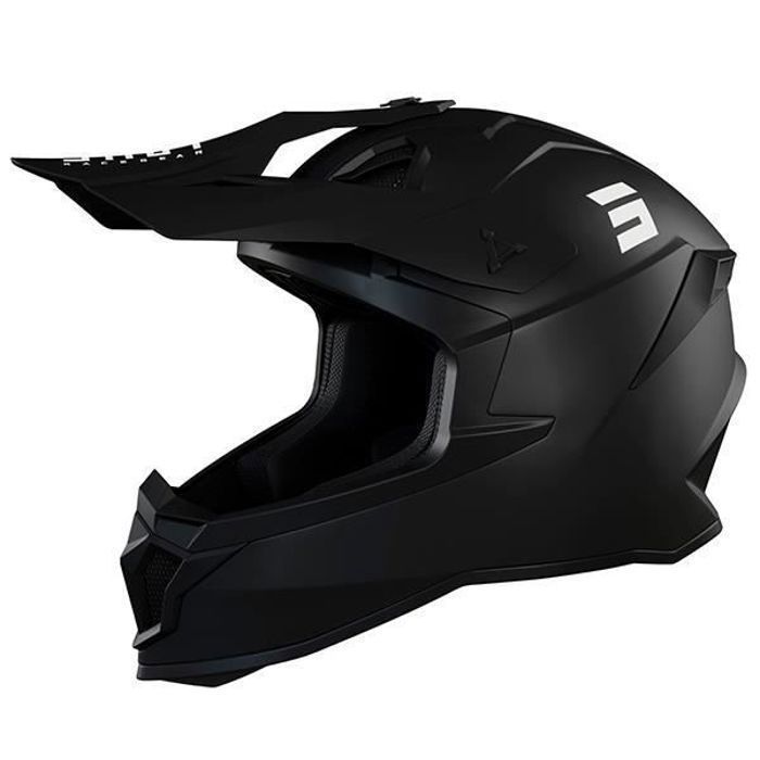 Shot Lite Solid Black Matt Helmet
